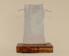 Picture of Canvas Jute pouch with clear vinyl window