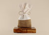 Picture of Cotton & jute pouch, two color small bag