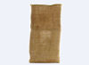 Picture of Burlap pouch with clear vinyl window and lace
